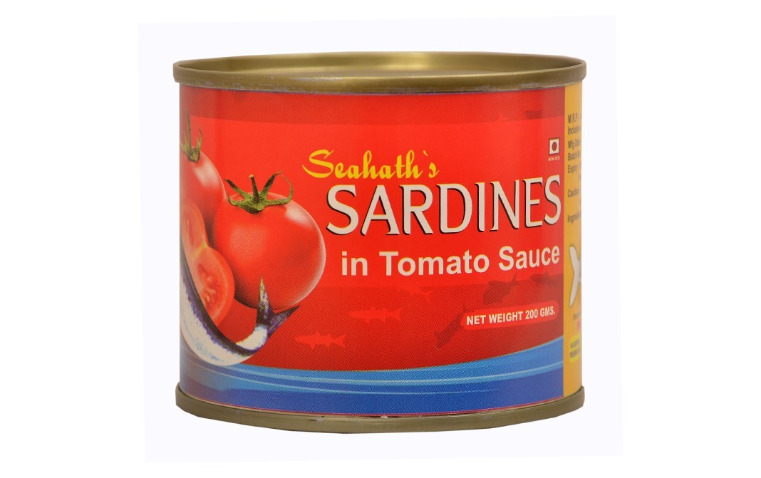 Seahath's Sardines In Tomato Sauce    Tin  200 grams